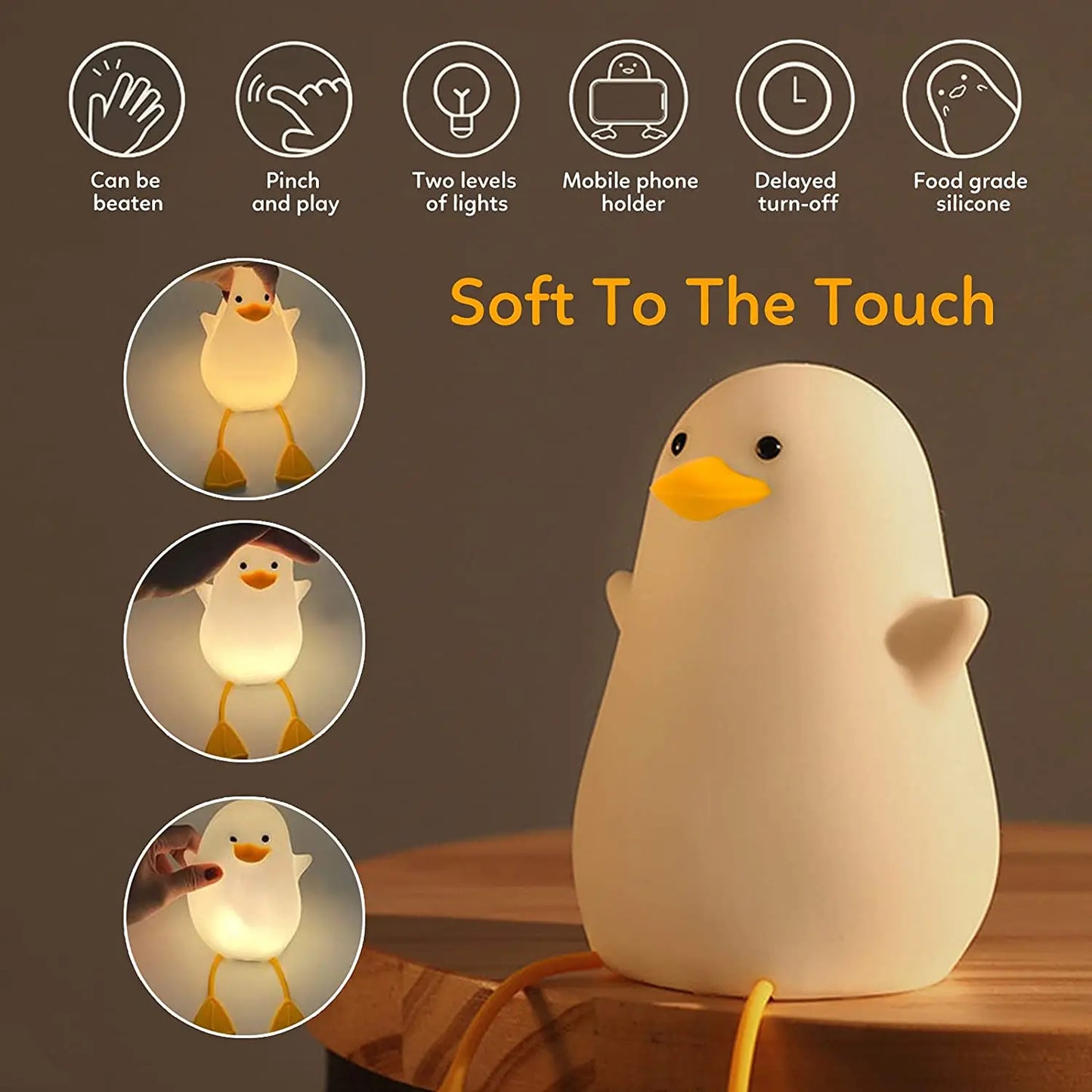Cute Bird Companion Night Light