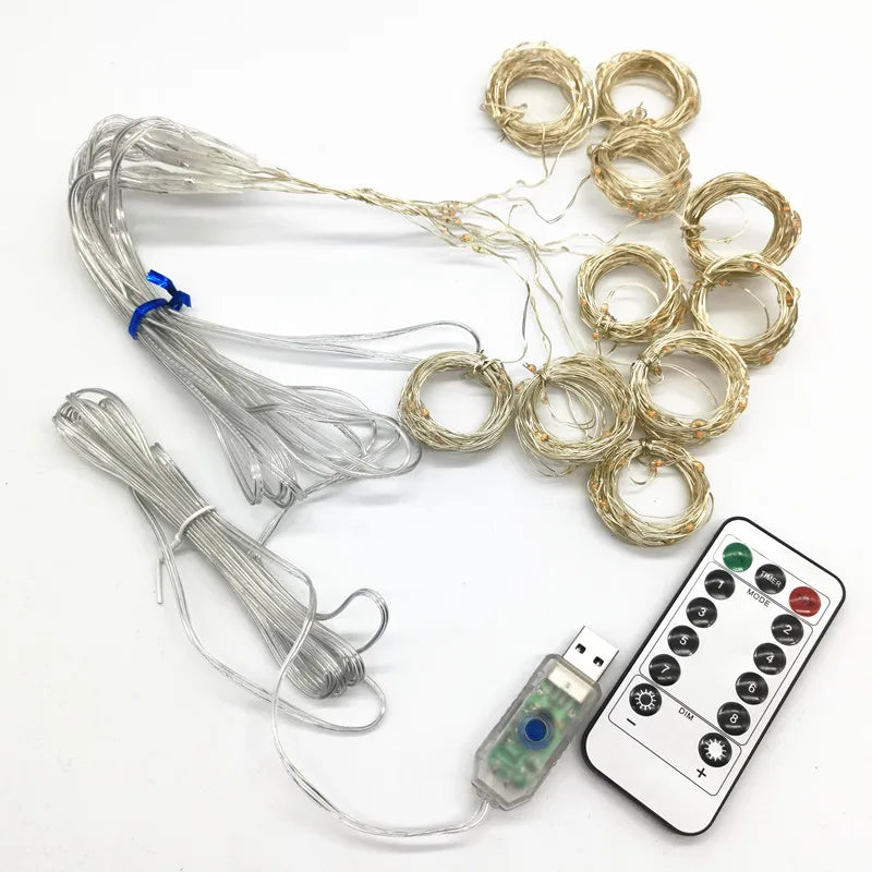 Remote Control LED Strip Light Curtain
