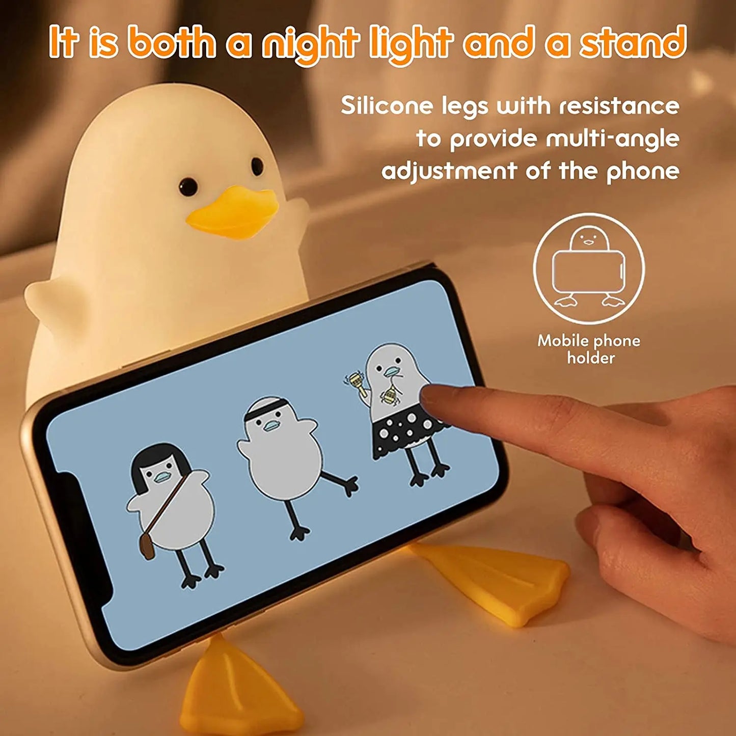 Cute Bird Companion Night Light