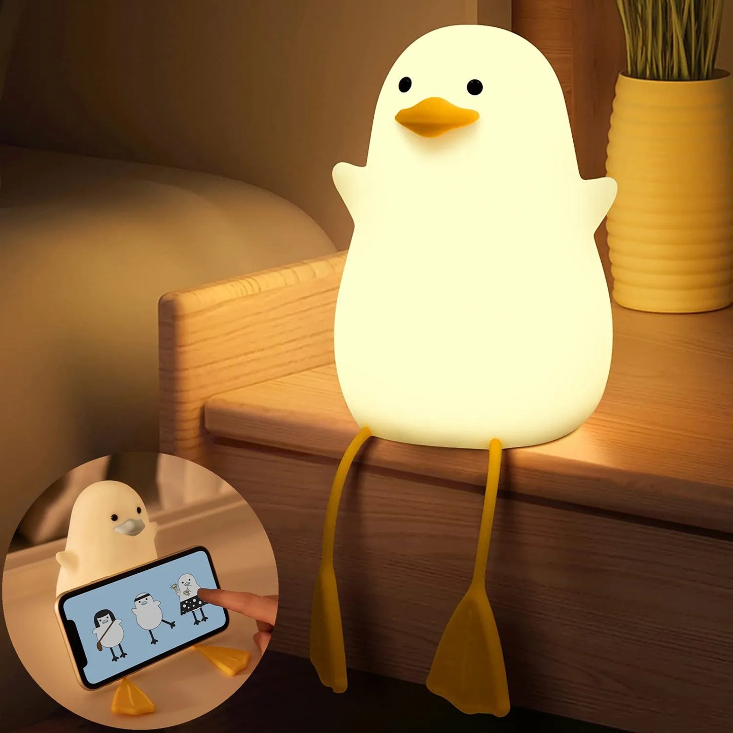 Cute Bird Companion Night Light